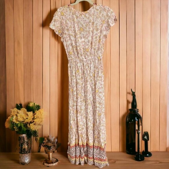 NWT BeBop Floral Maxi Dress Size Medium - Picture 2 of 2